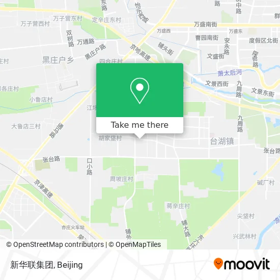 新华联集团 map