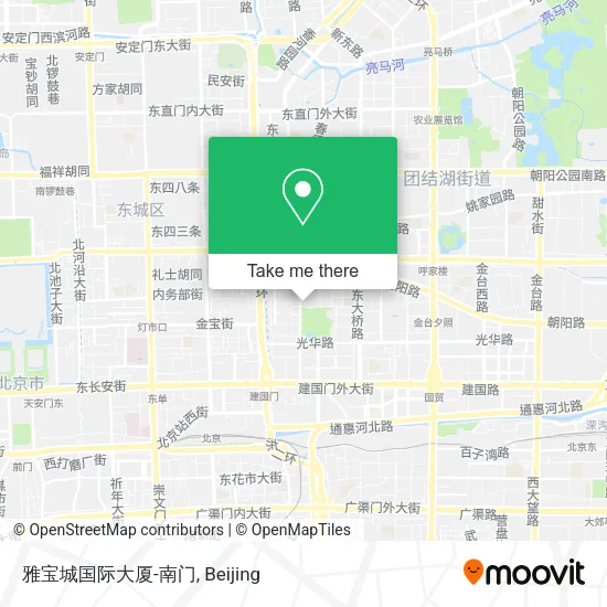 雅宝城国际大厦-南门 map