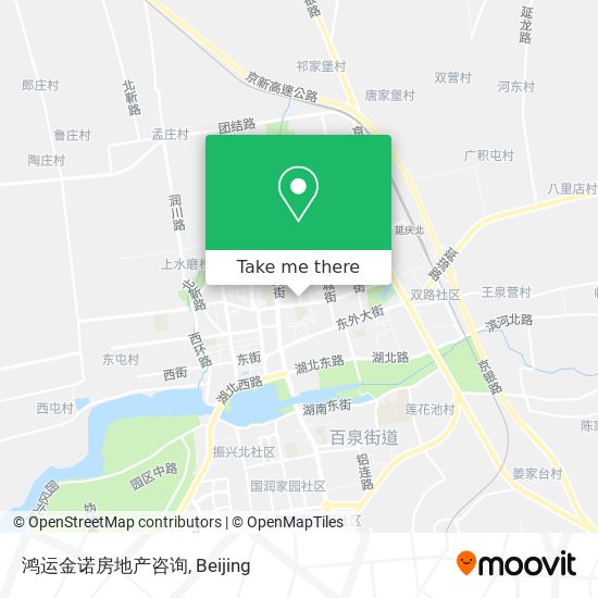 鸿运金诺房地产咨询 map