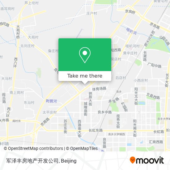 军泽丰房地产开发公司 map