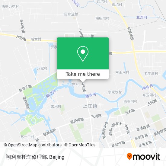 翔利摩托车修理部 map