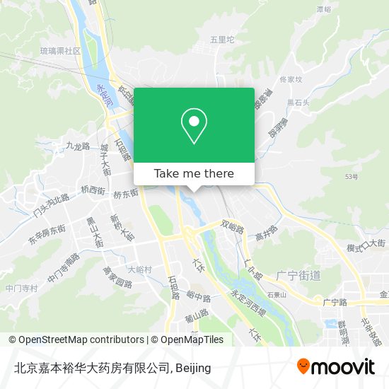 北京嘉本裕华大药房有限公司 map