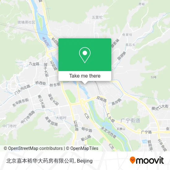 北京嘉本裕华大药房有限公司 map