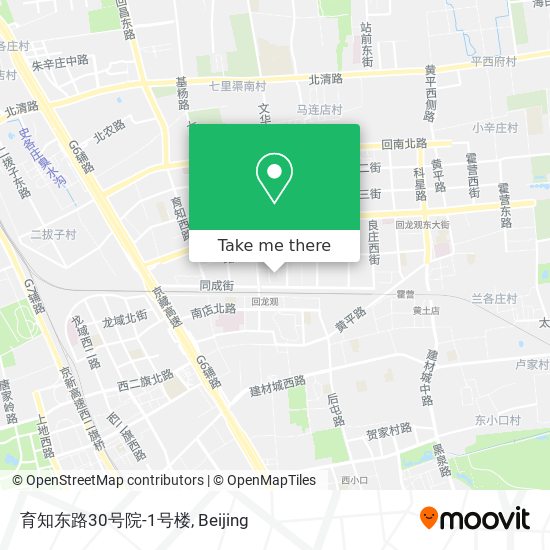 育知东路30号院-1号楼 map