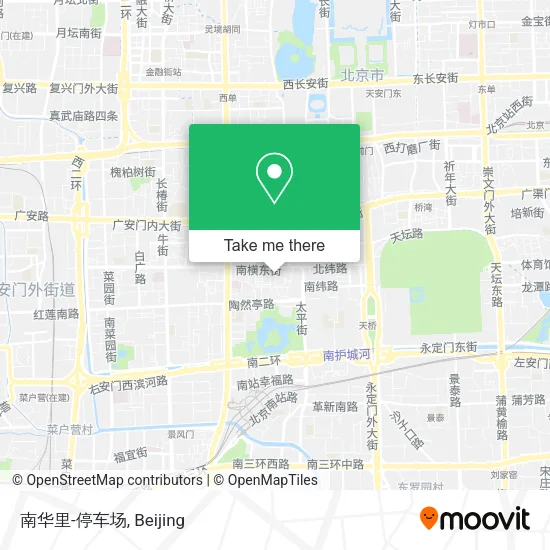 南华里-停车场 map