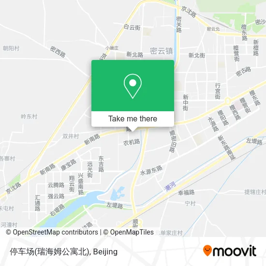 停车场(瑞海姆公寓北) map