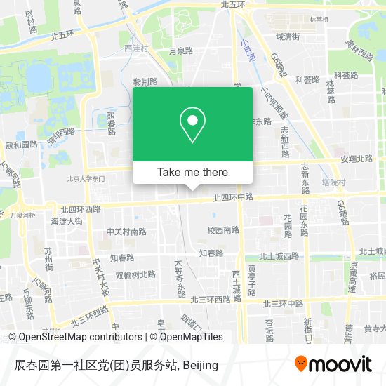 展春园第一社区党(团)员服务站 map