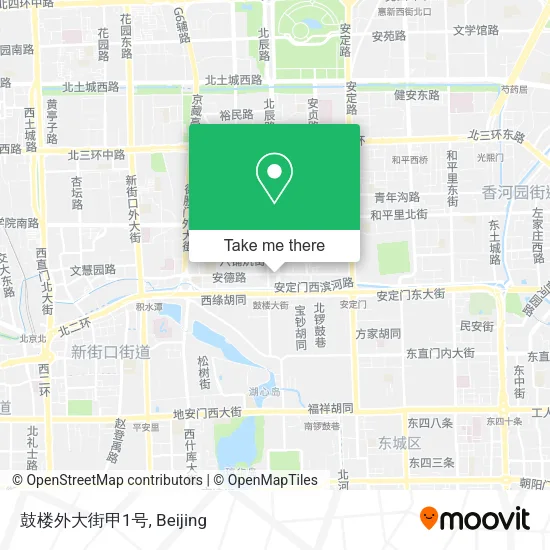 鼓楼外大街甲1号 map