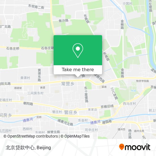 北京贷款中心 map