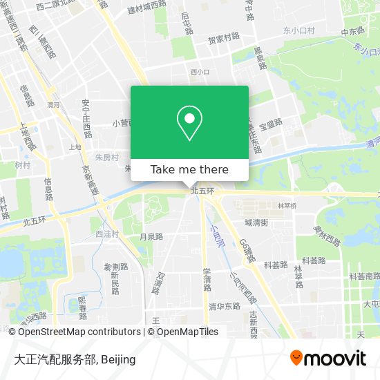 大正汽配服务部 map