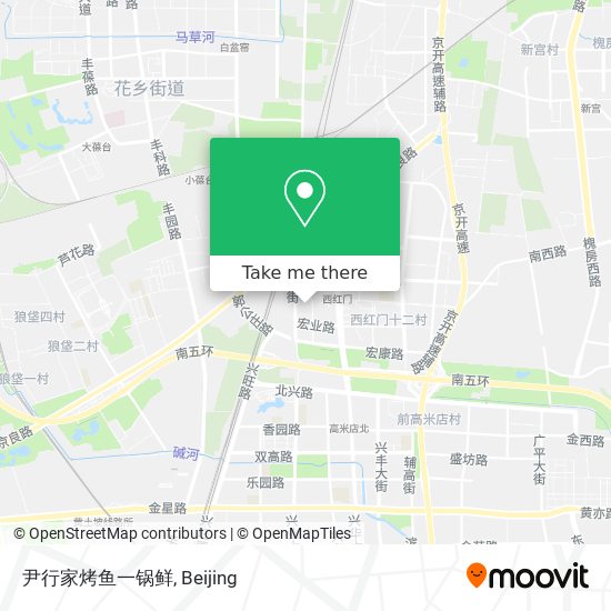 尹行家烤鱼一锅鲜 map