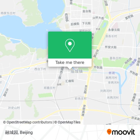 融城园 map