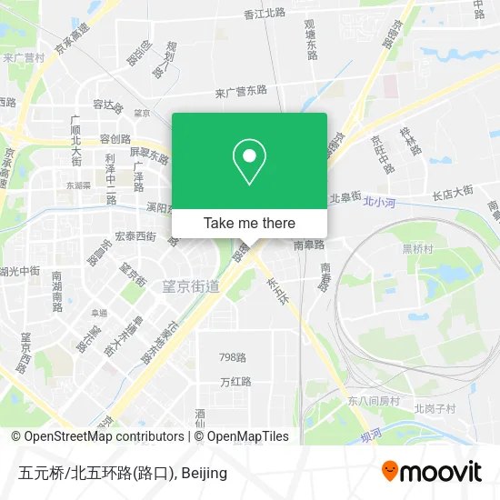 五元桥/北五环路(路口) map