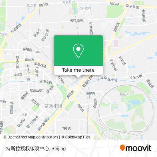 特斯拉授权钣喷中心 map