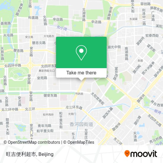 旺吉便利超市 map