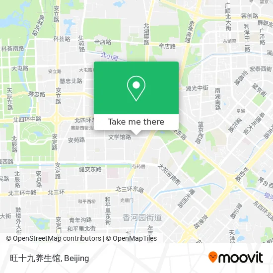 旺十九养生馆 map