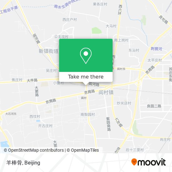 羊棒骨 map