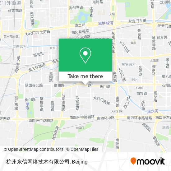 杭州东信网络技术有限公司 map
