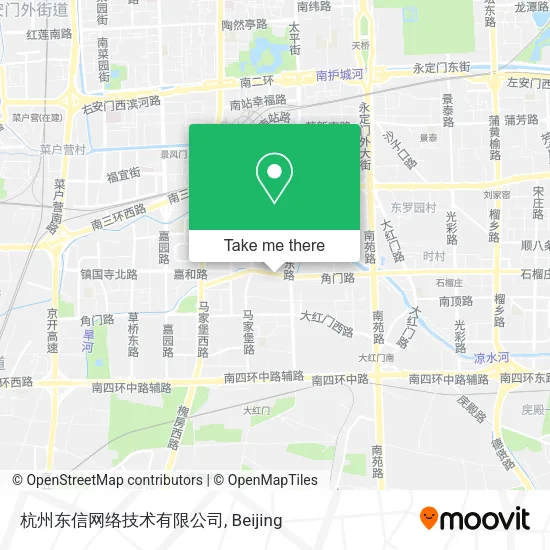 杭州东信网络技术有限公司 map