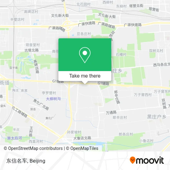 东信名车 map