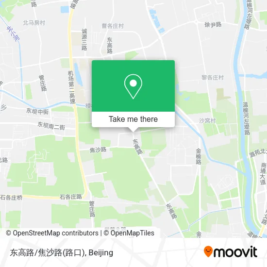 东高路/焦沙路(路口) map