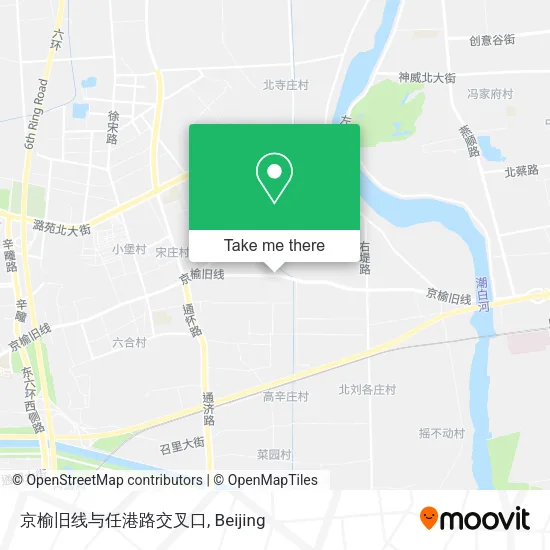 京榆旧线与任港路交叉口 map