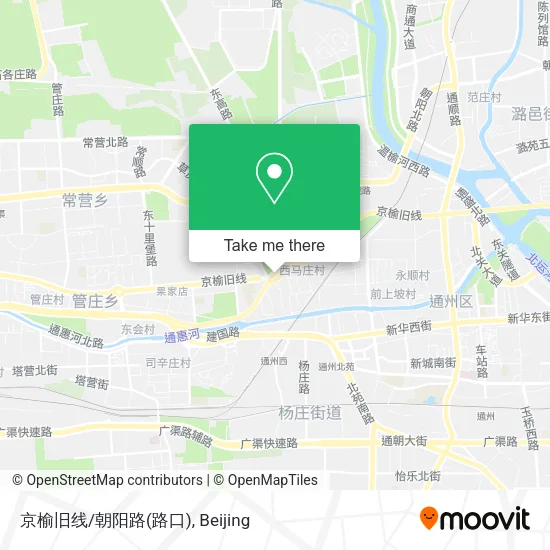 京榆旧线/朝阳路(路口) map