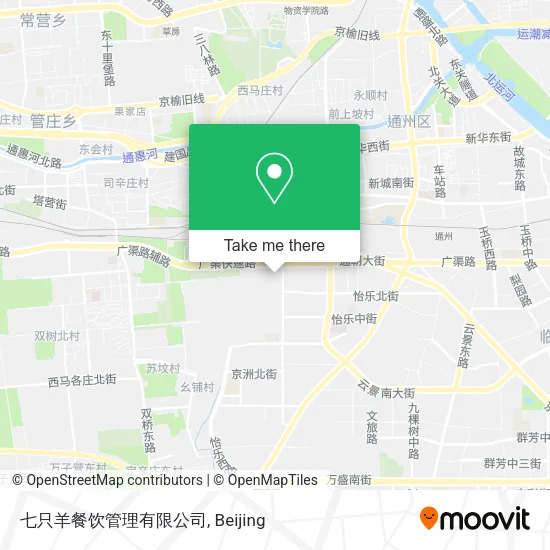七只羊餐饮管理有限公司 map