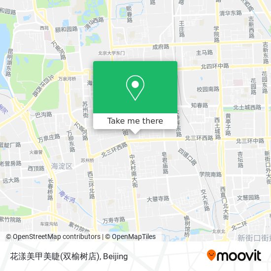 花漾美甲美睫(双榆树店) map