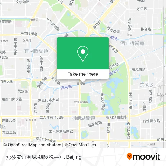 燕莎友谊商城-残障洗手间 map