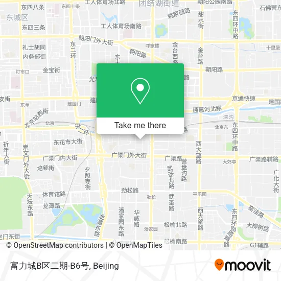 富力城B区二期-B6号 map