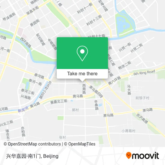兴华嘉园-南1门 map