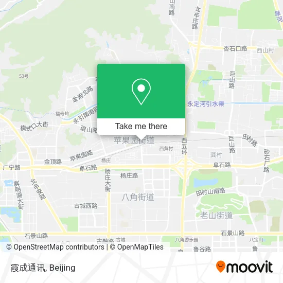 霞成通讯 map