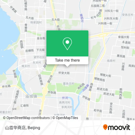 山霞华商店 map