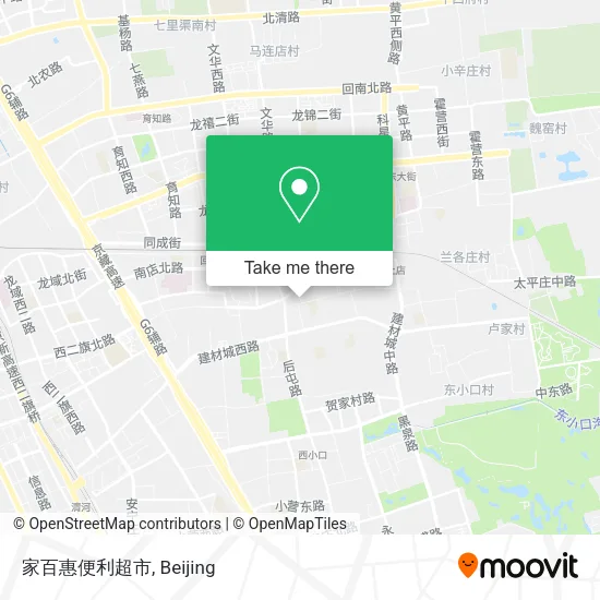 家百惠便利超市 map