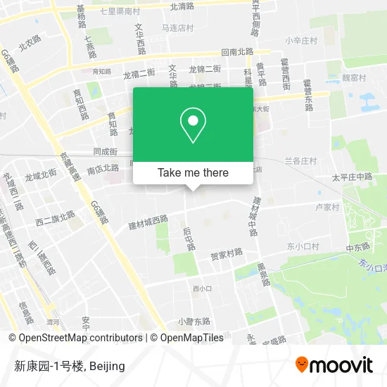 新康园-1号楼 map