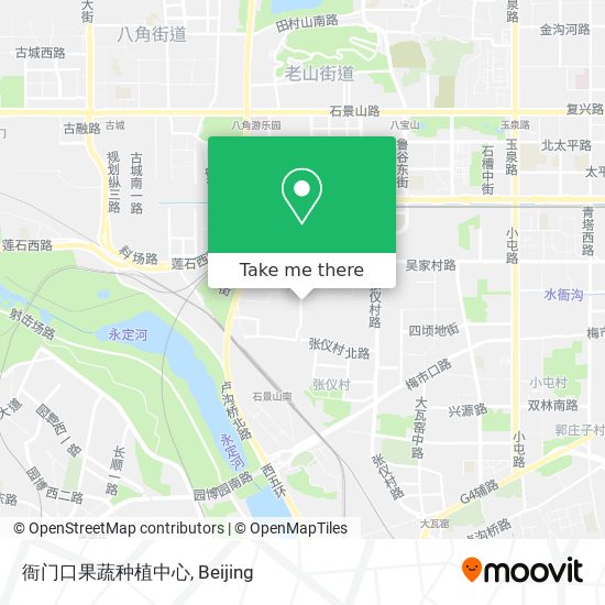 衙门口果蔬种植中心 map