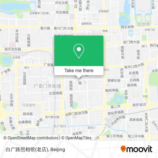 白广路照相馆(老店) map