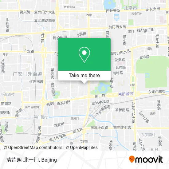 清芷园-北一门 map