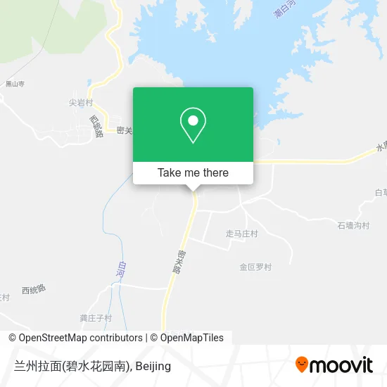 兰州拉面(碧水花园南) map
