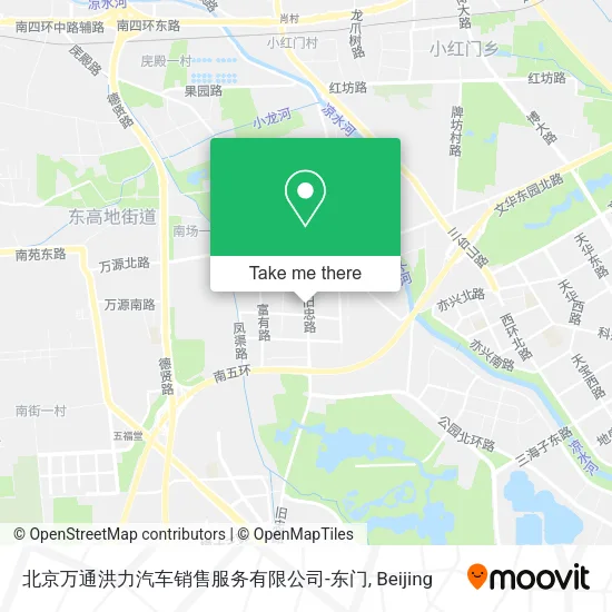 北京万通洪力汽车销售服务有限公司-东门 map