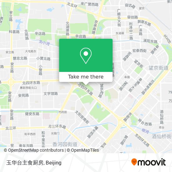 玉华台主食厨房 map