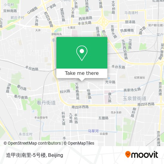 造甲街南里-5号楼 map