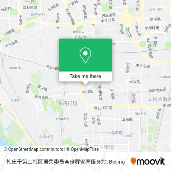 韩庄子第二社区居民委员会殡葬管理服务站 map