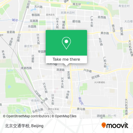 北京交通学校 map