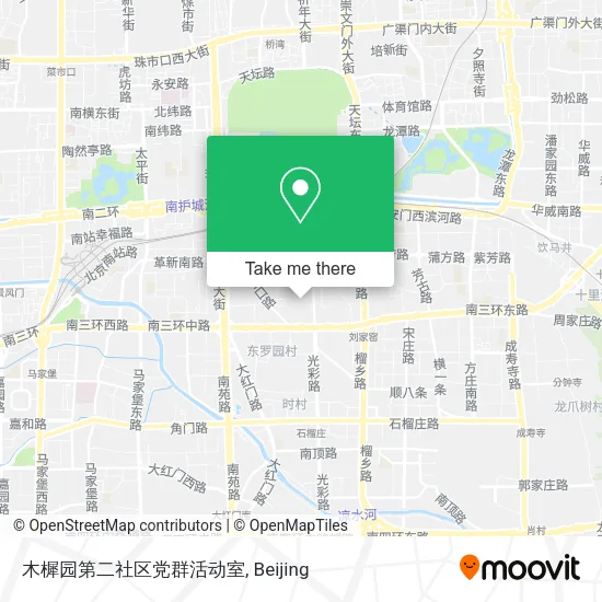 木樨园第二社区党群活动室 map