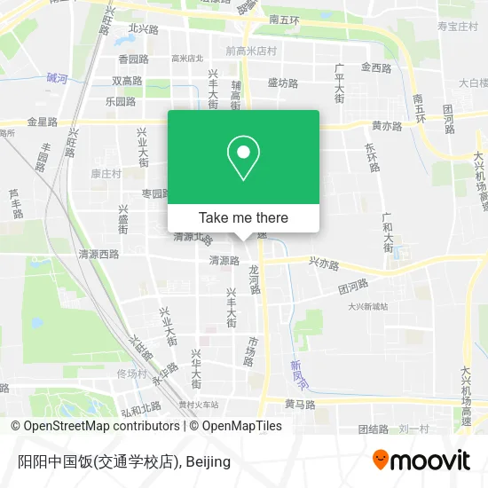 阳阳中国饭(交通学校店) map