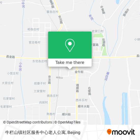 牛栏山镇社区服务中心老人公寓 map