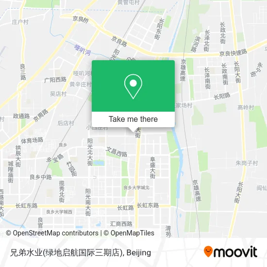 兄弟水业(绿地启航国际三期店) map