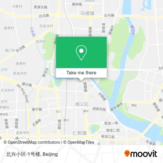 北兴小区-1号楼 map